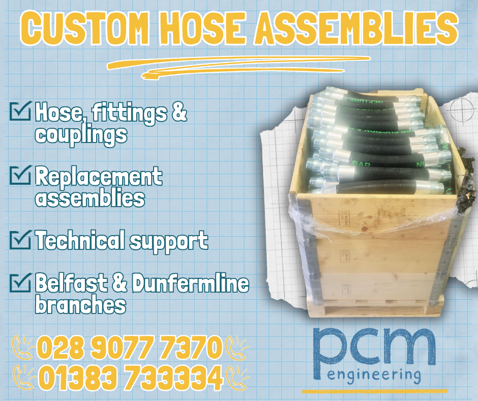 Custom hose assemblies belfast, northern ireland, dunfermline